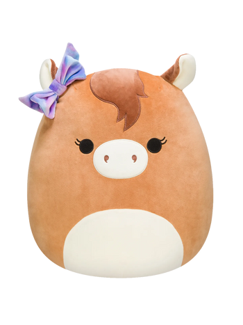 Squishmallows konj s mašnom Tomar, 20 cm
