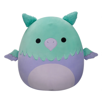 Squishmallows svijetloplavi i ljubičasti griffin Minerva, 30 cm