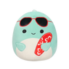Squishmallows dupin Perry sa sunčanim naočalama i daskom za surfanje, 20 cm
