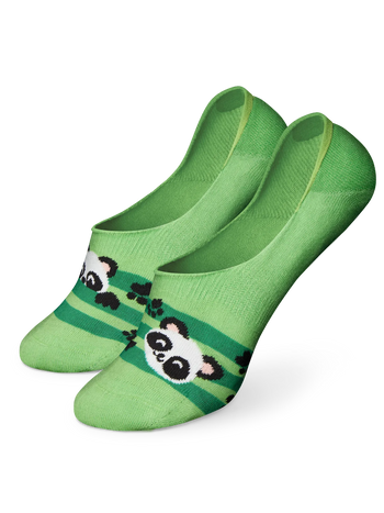 Vesele niske stopalice Panda i pruge