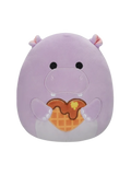 Squishmallows ružičasti nilski konj Hanna sa srcem, 20 cm