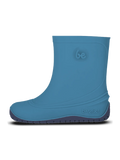 Dječje barefoot čizme za kišu Be Lenka Pudds – aqua plave