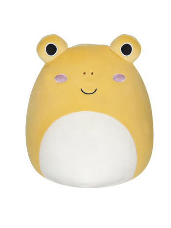 Squishmallows Leigh žuta žaba, 30 cm
