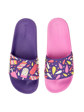 Vesele dječje natikače Sladoled na štapiću