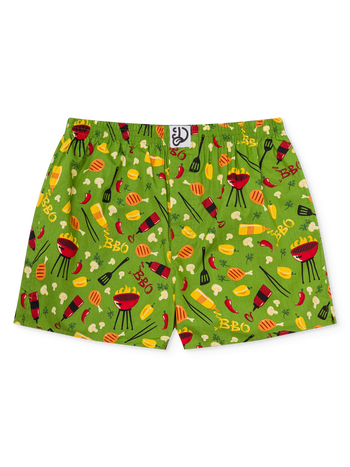 Muške vesele široke bokserice Sezona roštilja