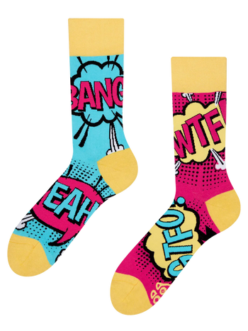 Vesele čarape Stripovi