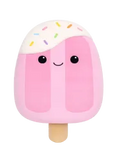 Squishmallows sladoled na štapiću Em s ukrasom od žvakaće gume, 13 cm