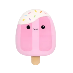 Squishmallows sladoled na štapiću Em s ukrasom od žvakaće gume, 13 cm