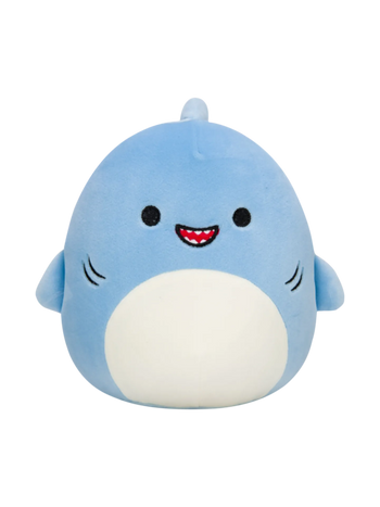 Squishmallows plavi morski pas Rey, 20 cm