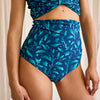 Ženske MagicMix bikini gaćice Tirkizno cvijeće