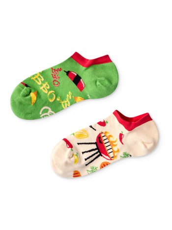 Vesele čarape za tenisice Sezona roštilja