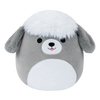 Squishmallows sivo-bijeli ovčar Arnold, 13 cm