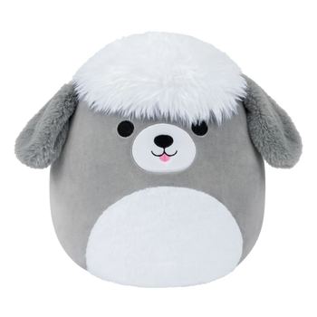 Squishmallows sivo-bijeli ovčar Arnold, 13 cm