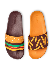 Vesele natikače Burger i pomfrit