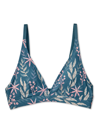 Ženski bešavni trokutasti grudnjak Trava na livadi