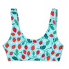 Veseli sportski gornji dio bikinija Male jagode