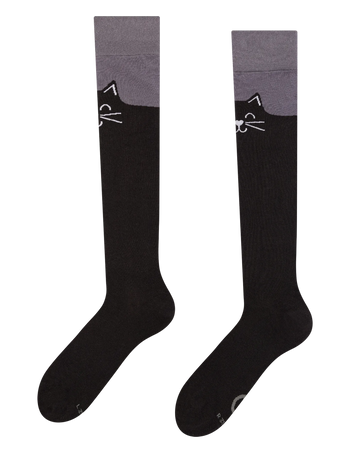 Vesele dokoljenke Crna mačka