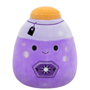 Squishmallows neonsko ljubičasti napitak Kensington s oznakom, 20 cm