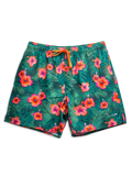 Vesele muške kupaće hlače Hibiskus