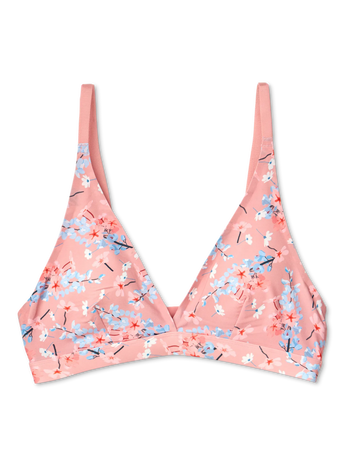 Ženski bešavni trokutasti grudnjak Cvjetnjak