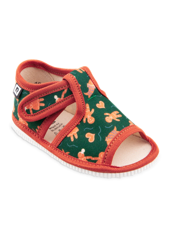 Dječje papuče s otvorenim prstima Paprenjak