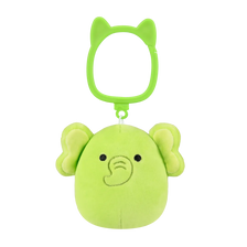 Squishmallows privjesak za ključeve – slon Franky boje limete, 9 cm