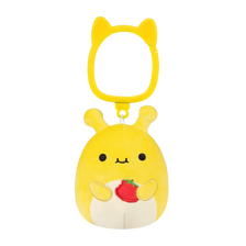 Squishmallows privjesak za ključeve – žuta banana puž Zarina, 9 cm