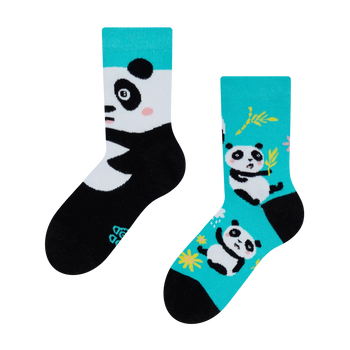 Vesele dječje čarape Panda