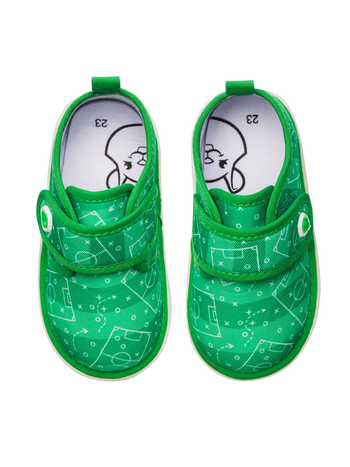 Vesele papuče za bebe Nogometno igralište