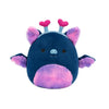 Squishmallows mornarskoplava girly goth leteća lisica Milan, 20 cm
