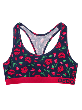 Veseli ženski grudnjak Tulipanove usne