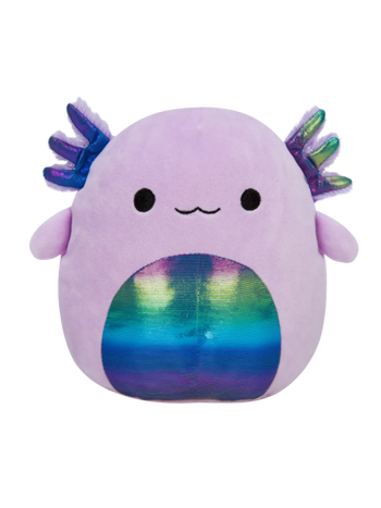 Squishmallows ljubičasti aksolotl Monica, 20 cm