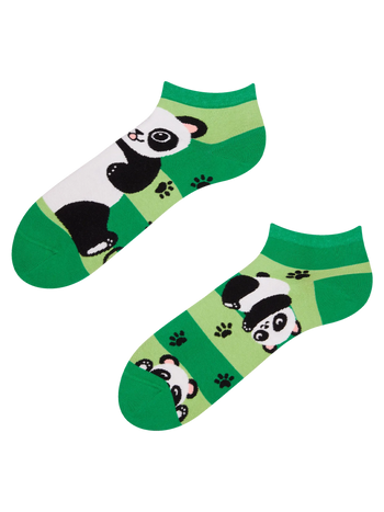 Vesele stopalice Panda i pruge