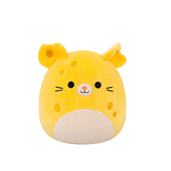 Squishmallows miš žuti sir Amelia, 35 cm