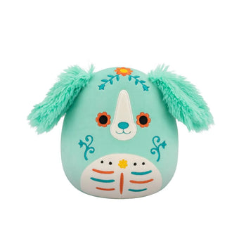 Squishmallows retriver Day of the Dead Lisbeth zelen poput mente, 20 cm