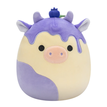 Squishmallows krava torta od sira s borovnicama Benito, 20 cm 2025