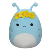 Squishmallows pastelno plavi vanzemaljac Natnat s cvjetnom krunom, 40 cm