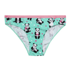 Vesele ženske gaćice Panda i srca