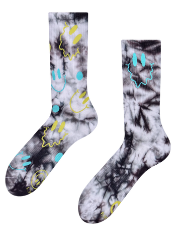 Rebraste čarape Sjajni smajlići