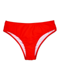 Žarkocrvene bikini gaćice poluvisokog struka