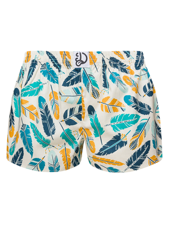 Vesele ženske široke bokserice Perje