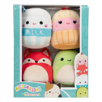 Squishmallows Micromallows pakiranje od 4 artikla – Fifi, Henry, Melly, Clara