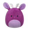 Squishmallows ljubičasti rogati zec Maria Del Mar sa svjetlucavim rogovima, 20 cm