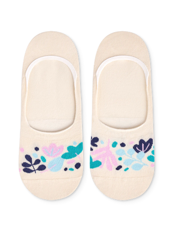 Vesele niske stopalice Tirkizno lišće