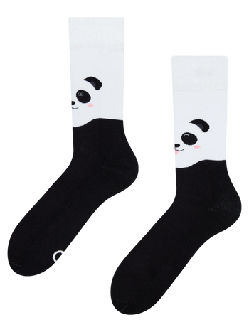 Vesele tople čarape Sretna panda