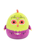 Squishmallows zeleni i ljubičasti pijetao Day of the Dead Amparo, 20 cm