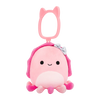 Squishmallows privjesak za ključeve – sipa s mašnom Auggie, 9 cm