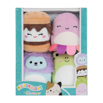 Squishmallows Micromallows pakiranje od 4 artikla – Wendy, Jeanne, Carmelita, Lucia