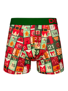 Vesele muške bokserice Adventski kalendar