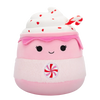 Squishmallows ružičasti slatki štapić Ethel vruća čokolada, 20 cm